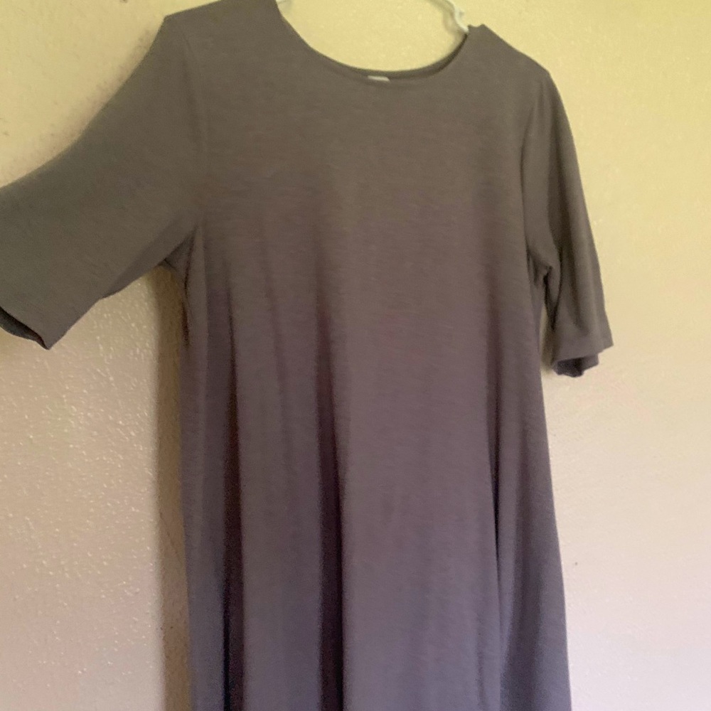 Grey quarter sleeve dress ☀️